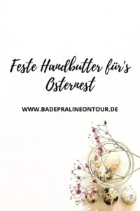 Feste Handbutter für's Osternest