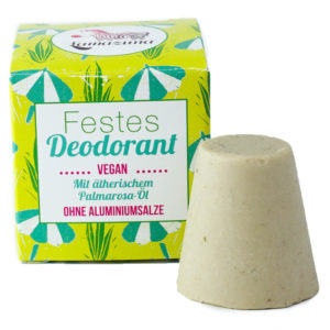 Festes Deodorant mit Palmarosa Öl