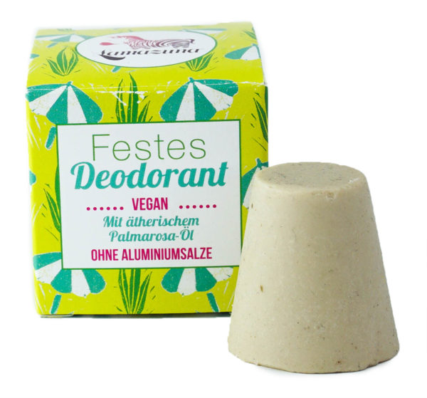 Festes Deodorant mit Palmarosa Öl